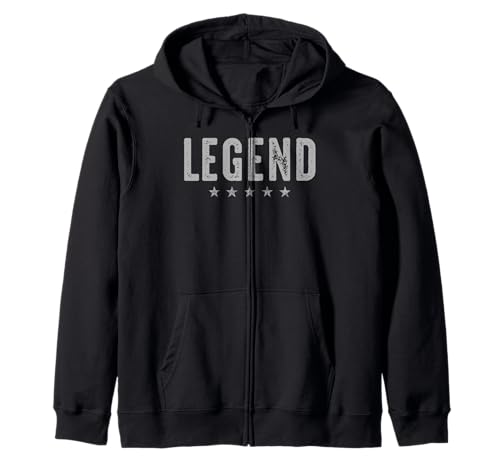Kleidung von Vintage Legend - Man Myth Legend Kapuzenjacke Kleidung von Vintage Legend - Man Myth Legend Kapuzenjacke von Man Myth Legend Apparel