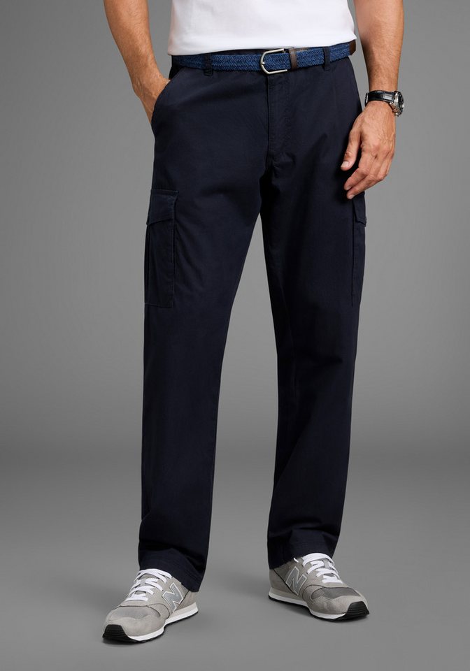 Man's World Cargohose Cargohose Große Größen inkl. Gürtel (2-tlg) passt jeder Großen Größe! inkl. Gürtel von Man's World