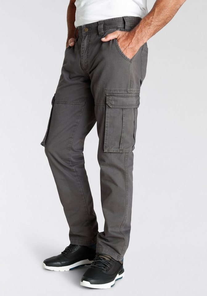 Man's World Cargohose mit aufgesetzten Taschen von Man's World