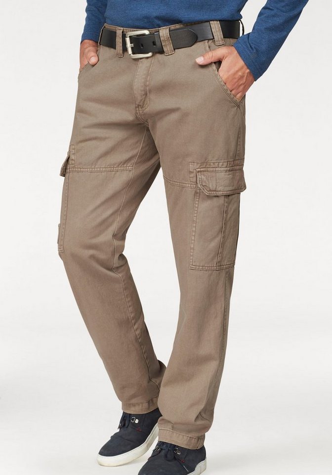 Man's World Cargohose mit aufgesetzten Taschen von Man's World