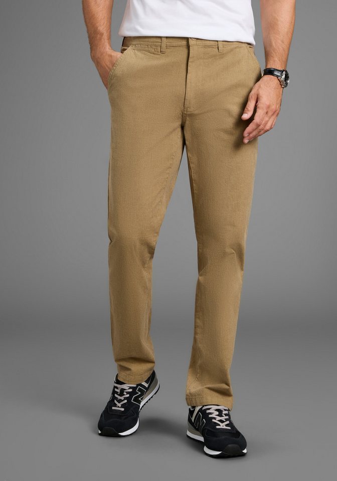 Man's World Chinohose leichte Struktur im Gewebe von Man's World