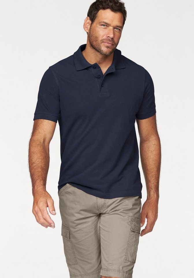 Man's World Poloshirt Piqué von Man's World