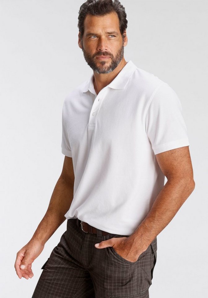 Man's World Poloshirt Piqué von Man's World