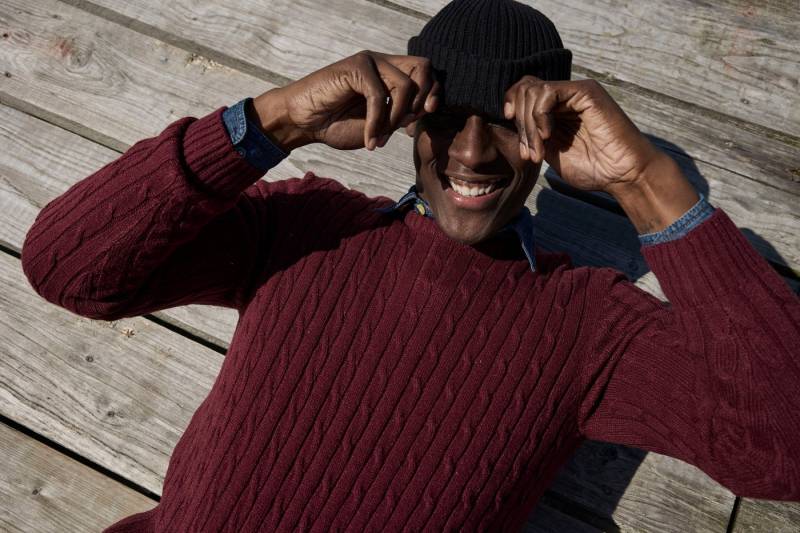 Man's World Rundhalspullover Neue Kollektion! Highlight allover Zopfmuster! weicher Griff, Perfekt für die kältere Jahreszeit von Man's World