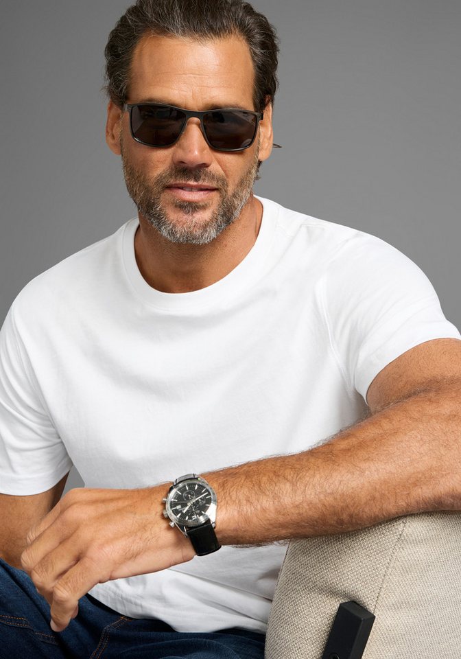 Man's World Sonnenbrille mit matt-anthrazit farbenden Rahmen von Man's World