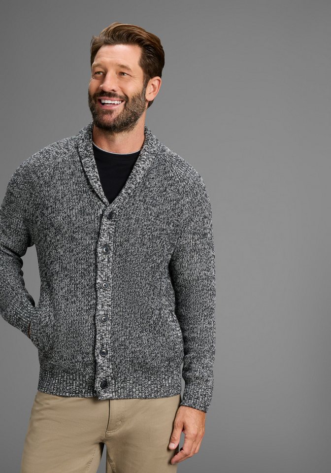 Man's World Strickjacke Neue Kollektion! mit Taschen von Man's World