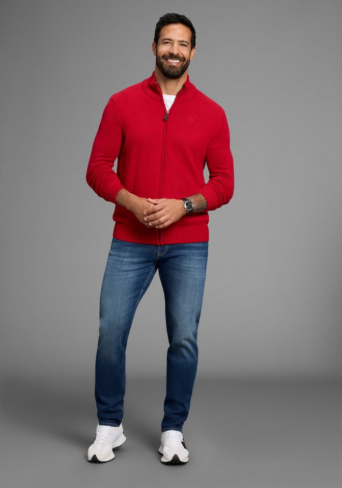 Man's World Strickjacke neue Farben! aus Baumwollmischung von Man's World