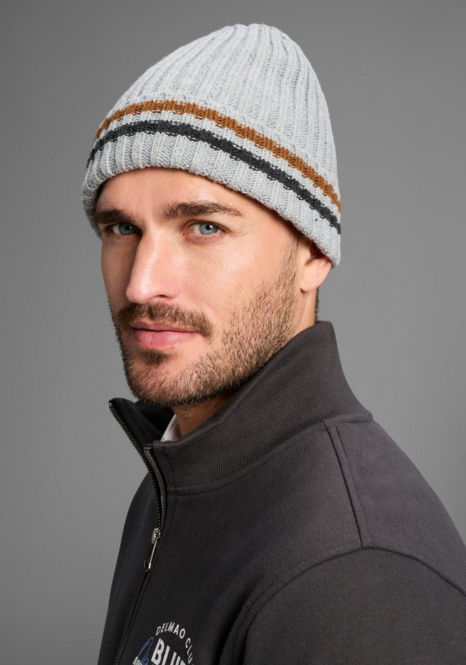 Man's World Strickmütze mit wärmenden Fleecefutter - NEW Man's World Strickmütze mit wärmenden Fleecefutter - NEW von Man's World