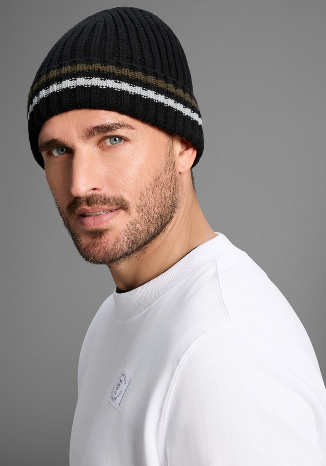 Man's World Strickmütze mit wärmenden Fleecefutter - NEW von Man's World