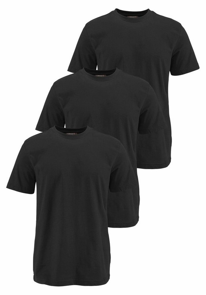 Man's World T-Shirt (Packung, 3-tlg., 3er-Pack) perfekt als Unterzieh- T-shirt von Man's World