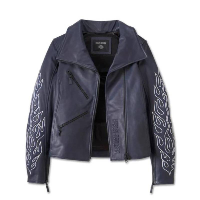 Women Harley Davidson® Brazen Leather Jacket Limited Edition & Ready For The Ride von ManaalStudio
