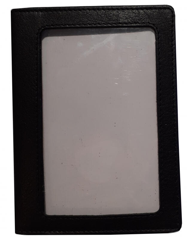 Manage - Ausweisetui Passetui Schwarz Schwarz von Manage