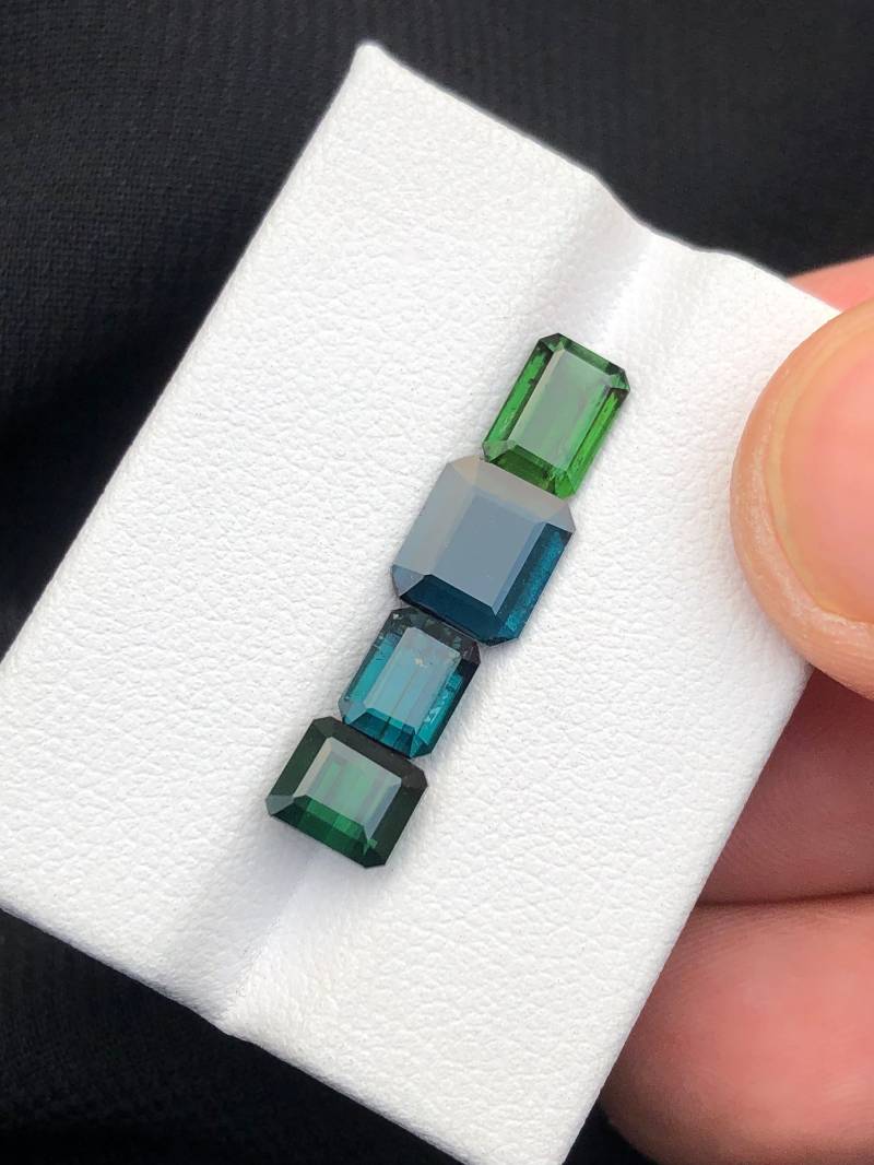 5.20 Cts Natur Blau & Grün Turmalin Edelsteine @ Afghanistan 5.20 Cts Natur Blau & Grün Turmalin Edelsteine @ Afghanistan von ManalGems