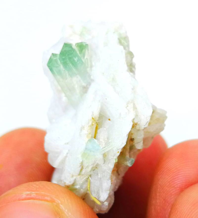 51 Cts Natürliches Grünes Turmalin Kristall Exemplar @ Afghanistan 51 Cts Natürliches Grünes Turmalin Kristall Exemplar @ Afghanistan von ManalGems