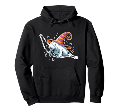 Seekuh Halloween Schwangerschaft Kostüm Hexe Frauen Humor Pullover Hoodie Seekuh Halloween Schwangerschaft Kostüm Hexe Frauen Humor Pullover Hoodie von Manatee Emerging from A Zipper Costume Women Men