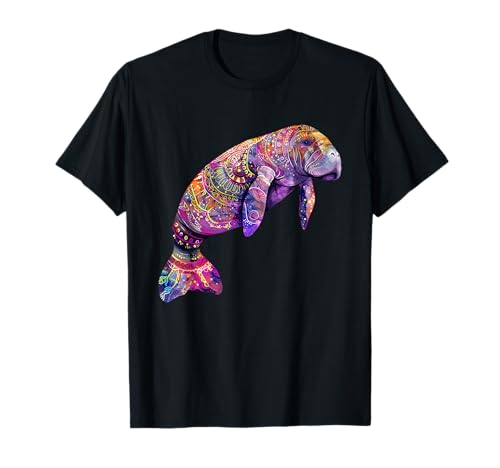 Manatee Tie Dye Muster Hemd Cute Seekuh Herren Damen T-Shirt Manatee Tie Dye Muster Hemd Cute Seekuh Herren Damen T-Shirt von Manatee Tie Dye Pattern T Shirt