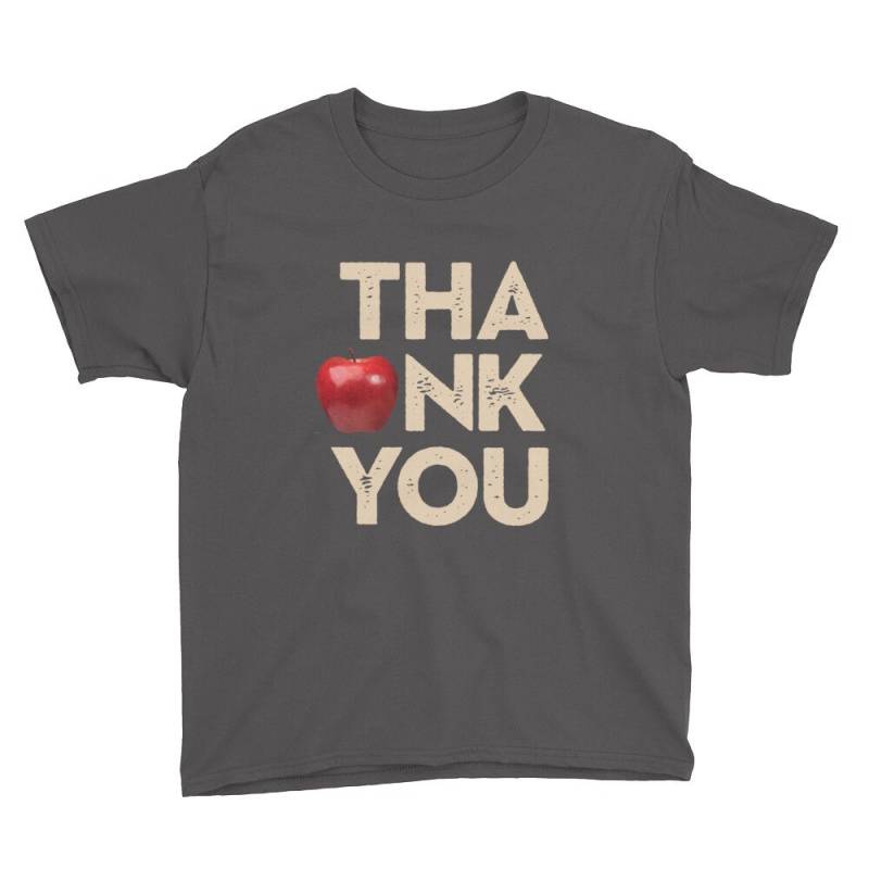 Danke Shirt Mit Dem Lehrer, Lehrer-Aids Und Erzieher Jugend Kurzarm T-Shirt Danke Shirt Mit Dem Lehrer, Lehrer-Aids Und Erzieher Jugend Kurzarm T-Shirt von ManbirdDesign