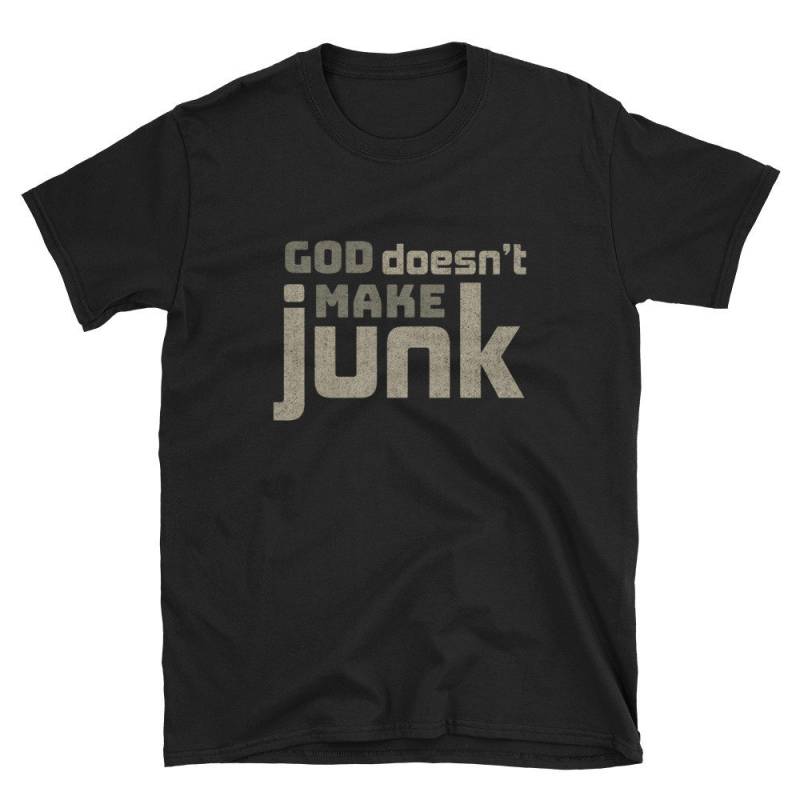 Glaube An Dich Selbst - Jesus Tut Unisex Gott Kurzarm T-Shirt Glaube An Dich Selbst - Jesus Tut Unisex Gott Kurzarm T-Shirt von ManbirdDesign