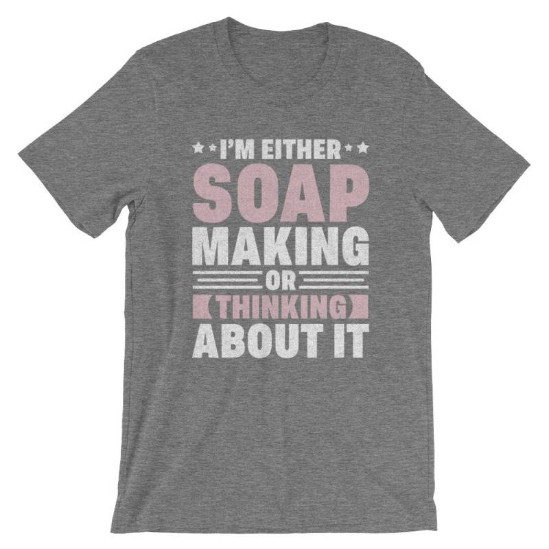 I Love Soap Making - Seifenmacher Kurzarm Unisex T-Shirt I Love Soap Making - Seifenmacher Kurzarm Unisex T-Shirt von ManbirdDesign