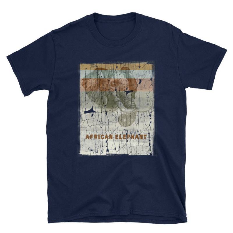 Schutz Bedrohter Wildtiere Elefanten-Kurzarm Unisex T-Shirt Schutz Bedrohter Wildtiere Elefanten-Kurzarm Unisex T-Shirt von ManbirdDesign