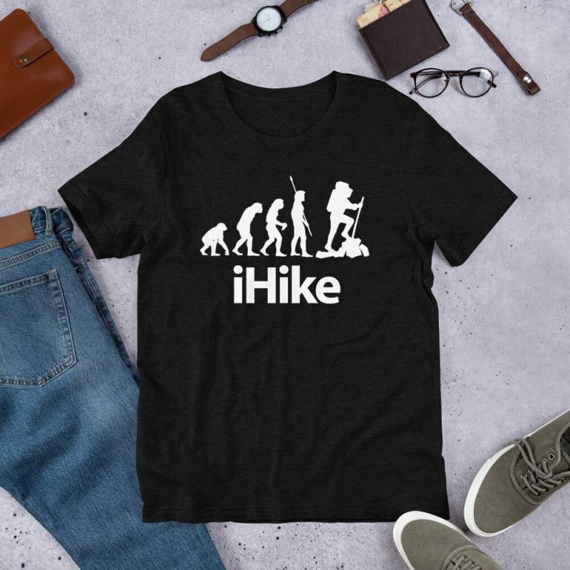 Wanderer, Wandern, Backpacker, Backpacking, Trail Camping Hosteling Unisex Short Sleeve T-Shirt Mit Tear Away Label John Muir, Appalachian, P Wanderer, Wandern, Backpacker, Backpacking, Trail Camping Hosteling Unisex Short Sleeve T-Shirt Mit Tear Away Label John Muir, Appalachian, P von ManbirdDesign