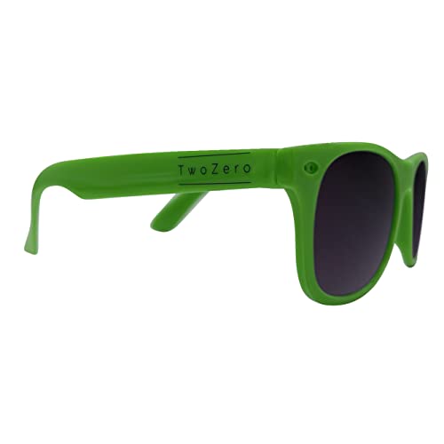Manchester City F.C. Glänzende neongrüne Kinder-Sonnenbrille für Jungen und Mädchen, glänzender grüner Rahmen mit dunkel getönten UV400-Gläsern, grün von Manchester City FC