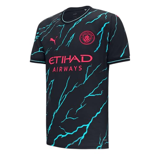 Manchester City 3. Trikot 2023/24 Saison - Authentisch mit Geschenkbox - Herren - Dunkel Marineblau - Größe: XL von Manchester City FC