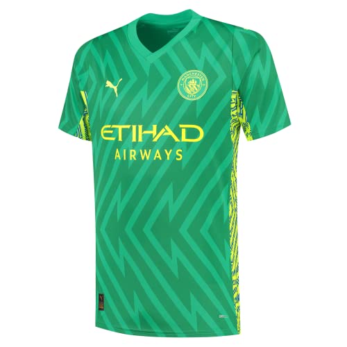 Manchester City FC Herren 2023/24 Torwarttrikot - Grün - Größe: L von Manchester City FC