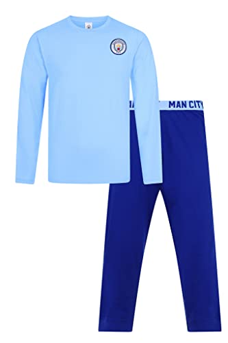 Manchester City Herren Pyjama-Set, lang, blau, XL Manchester City Herren Pyjama-Set, lang, blau, XL von Manchester City FC