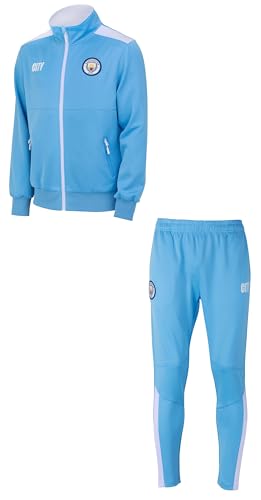Manchester City FC Manchester City Trainingsanzug, offizielle Kollektion, blau, M Manchester City FC Manchester City Trainingsanzug, offizielle Kollektion, blau, M von Manchester City FC