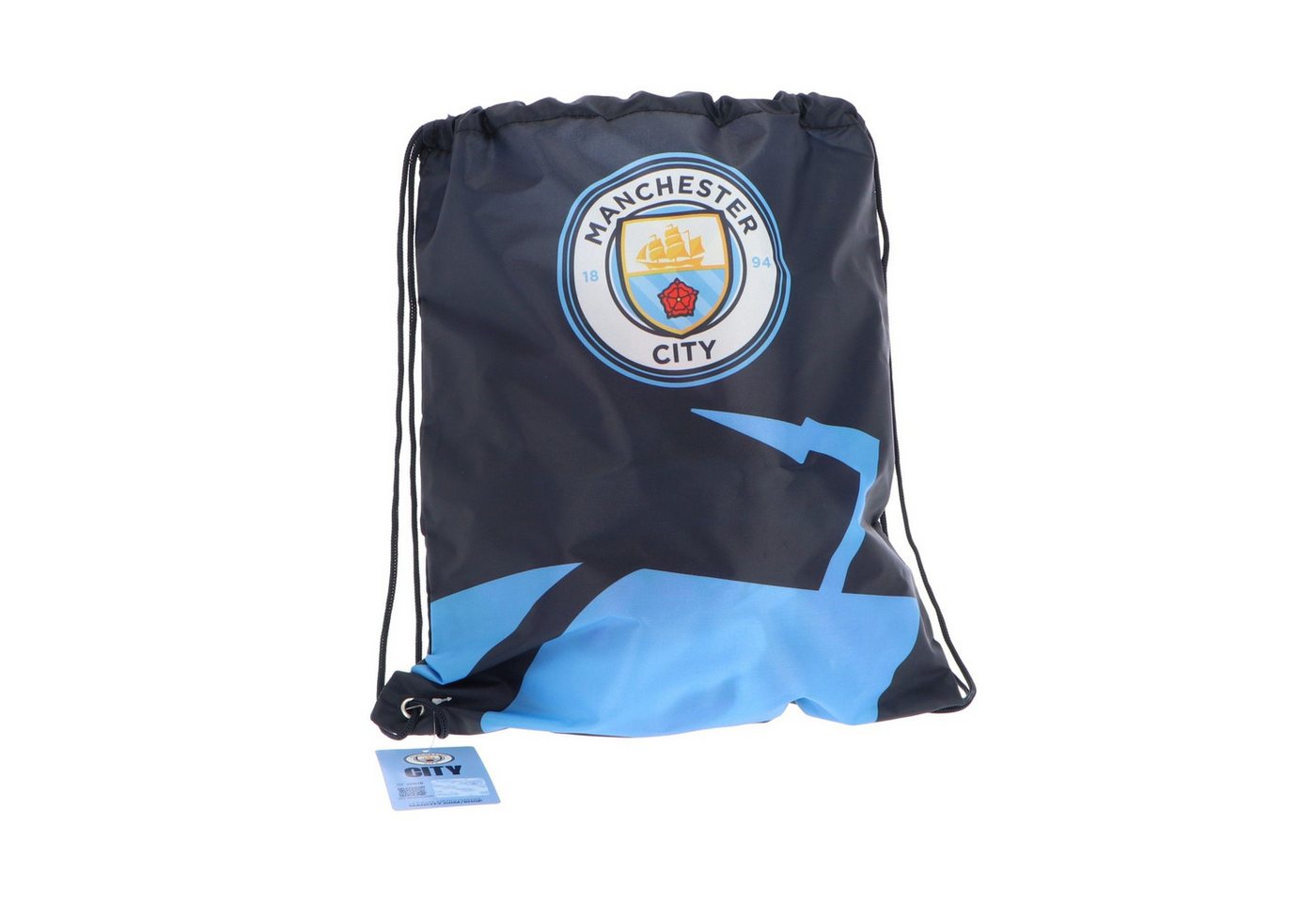 Manchester City Turnbeutel Gymbag für Jungen und Mädchen für Alltag und Aktivitäten 35 × 40 cm von Manchester City