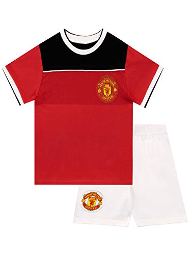 Manchester United FC Jungen Schlafanzug Rot 104 von Manchester United FC