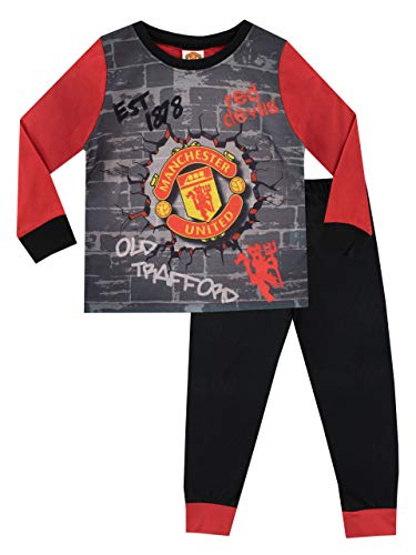 Manchester United F.C. Fußballverein Pyjamas für Jungen 5-6 Jahre Mehrfarbig von Manchester United