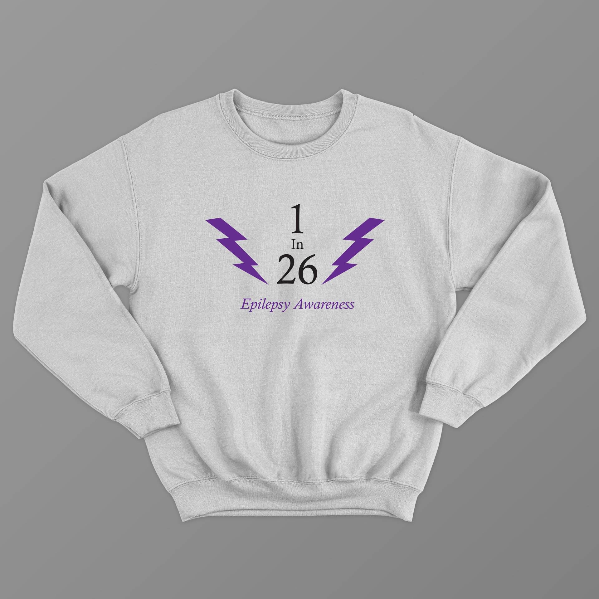 1 in 26 Pullover Für Epilepsie-Bewusstsein von MandDAwareness