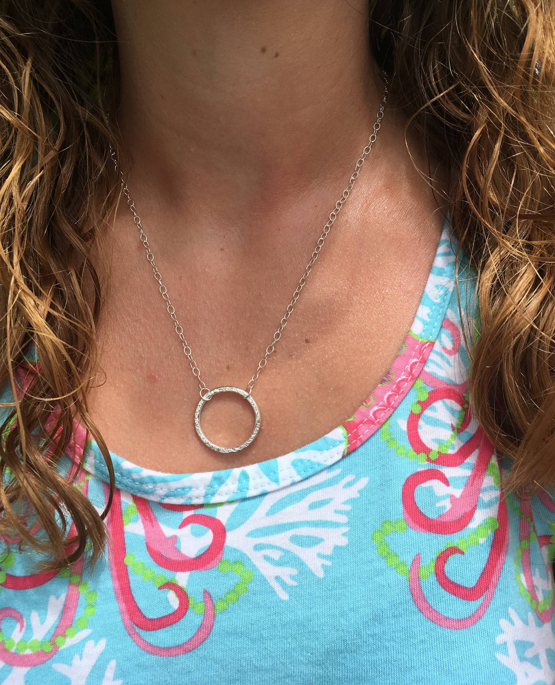 sterling Silber Halskette von MandMJewelryByTaylor