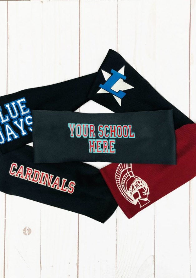 Benutzerdefinierte Schulsport-Team-Stirnband Personalisiertes, Rutschfestes, Sportliches Stirnband Benutzerdefinierte Schulsport-Team-Stirnband Personalisiertes, Rutschfestes, Sportliches Stirnband von MandaBees