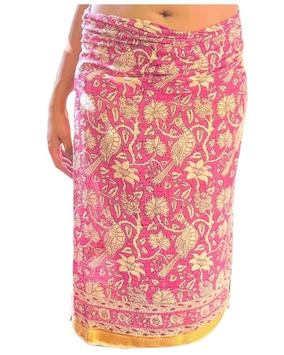 Pareo Strandtuch Baumwolle Groß Strand Sarong Damen Blockdruck Naturfarbstoff Wickeltuch Wickelrock Strandrock Tapisserie Wickeltuch Bikini Cover Up Tragen Über Badeanzügen von Mandala Life ART