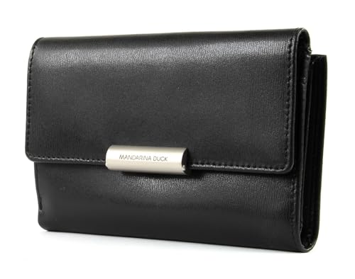 Mandarina Duck Damen Hera 3.0 P10RAP06 Geldbörsen, Schwarz, 15x9,5x2,5 cm (L x H W) EU von Mandarina Duck