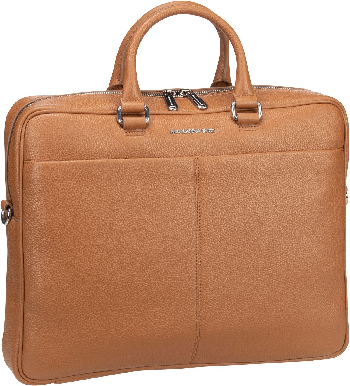 Mandarina Duck Mellow Urban Briefcase MWC01  in Cognac (8.8 Liter), Aktentasche von Mandarina Duck