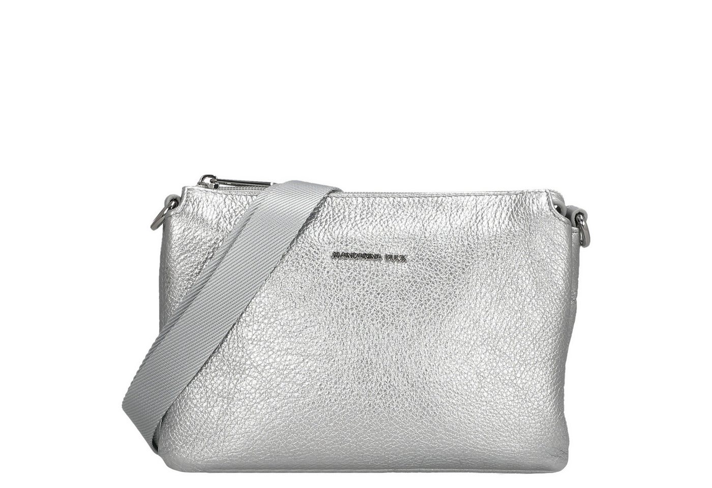 Mandarina Duck Clutch Mellow Metal Pochette - Abendtasche 23 cm (silver) von Mandarina Duck