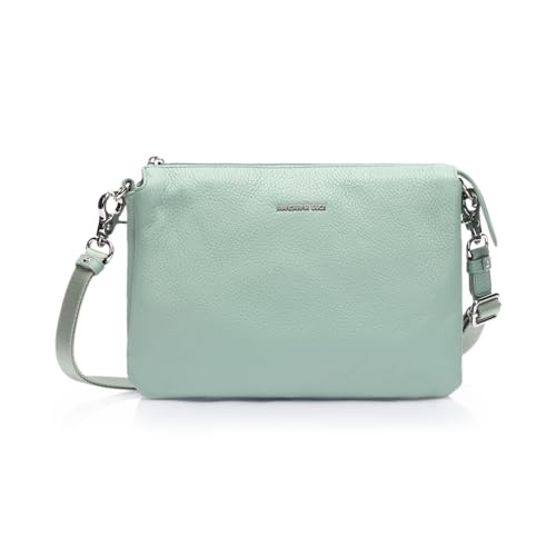 Mandarina Duck Damen Crossover Mellow Leather, Iceberg Green von Mandarina Duck