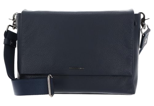 Mandarina Duck Damen Mellow Leather Umhängetasche, Dress Blue von Mandarina Duck