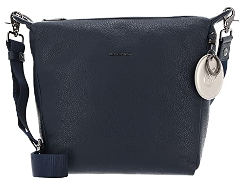 Mandarina Duck Damen Mellow Leather Schultertasche, Dress Blue von Mandarina Duck