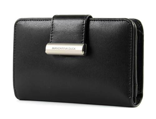 Mandarina Duck Damen Hera 3.0 P10RAP15 Geldbörsen, Schwarz, 13x11x3,5 (L x H W) EU von Mandarina Duck