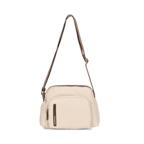 Mandarina Duck Damen Hunter Crossover Handbag, Whitecap Gray Mandarina Duck Damen Hunter Crossover Handbag, Whitecap Gray von Mandarina Duck