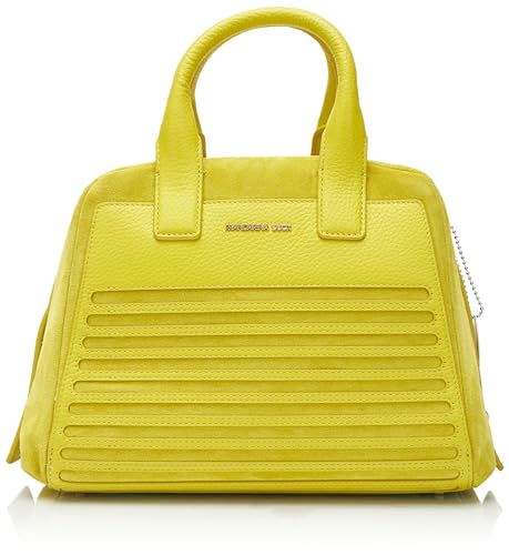 Mandarina Duck Damen I-Con Velvet Tote Slim, Bergamotte Mandarina Duck Damen I-Con Velvet Tote Slim, Bergamotte von Mandarina Duck