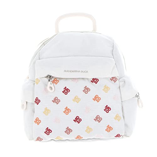 Mandarina Duck Damen Md20 Blossom Rucksack, Optical White von Mandarina Duck