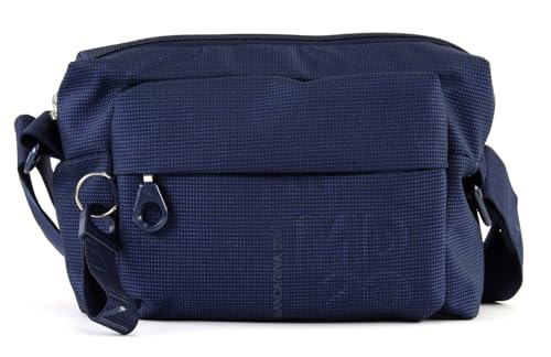 Mandarina Duck Schultertasche Grau (Dress Blue) Md 20 P10qmtt7 21 x 15 x 8 (L x H x B) von Mandarina Duck