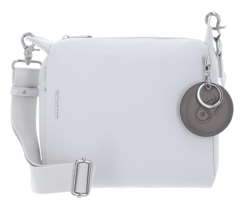Mandarina Duck Damen Mellow Leather Umhängetasche, Nimbus Cloud Mandarina Duck Damen Mellow Leather Umhängetasche, Nimbus Cloud von Mandarina Duck