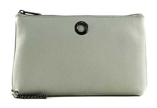 Mandarina Duck Clutch Grau (Pearl) Mellow Leather P10fzt41 25 x 16 x 4 (L x H x B) von Mandarina Duck